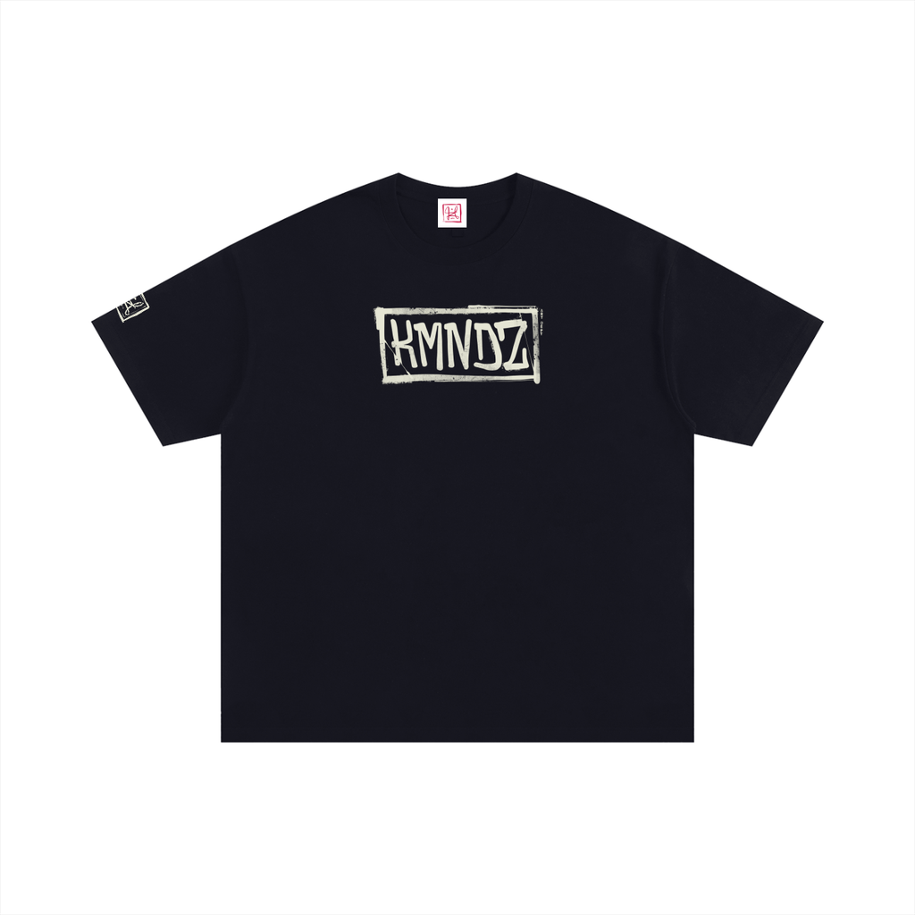 KMNDZ Classic Logo // Unisex Oversized Cotton T-Shirt