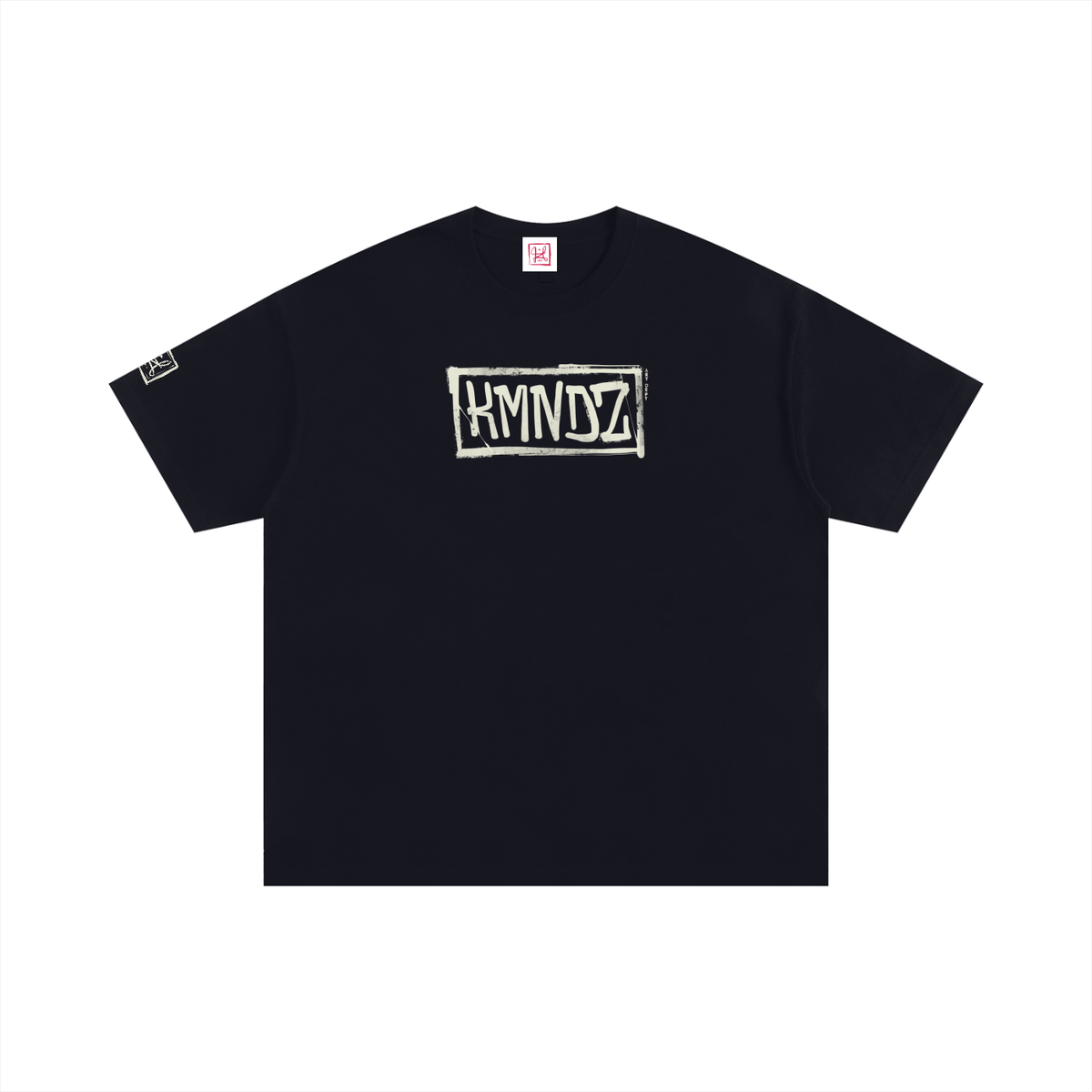 KMNDZ Classic Logo // Unisex Oversized Cotton T-Shirt